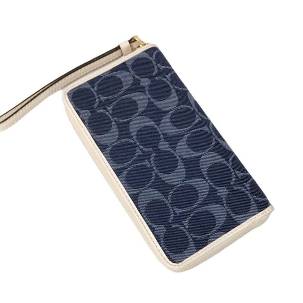 SOLD COACH Dempsey Signature Large Phone Wallet - Picture 3 of 5